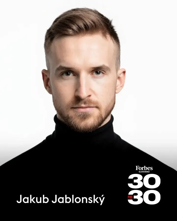 Jakub Jablonský — Forbes Slovensko 30 pod 30